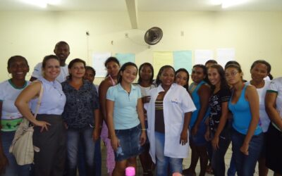 Encerramento do curso de Artesão em Pintura em Tecido pelo Pronatec em Santa Inês