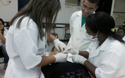 Aula Prática do curso de Cuidador de Idoso no município de Codó