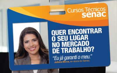 Inscrições abertas em cursos técnicos à distância no Senac