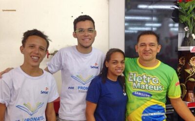 Alunos do curso de Vendedor visitam empresas de Imperatriz