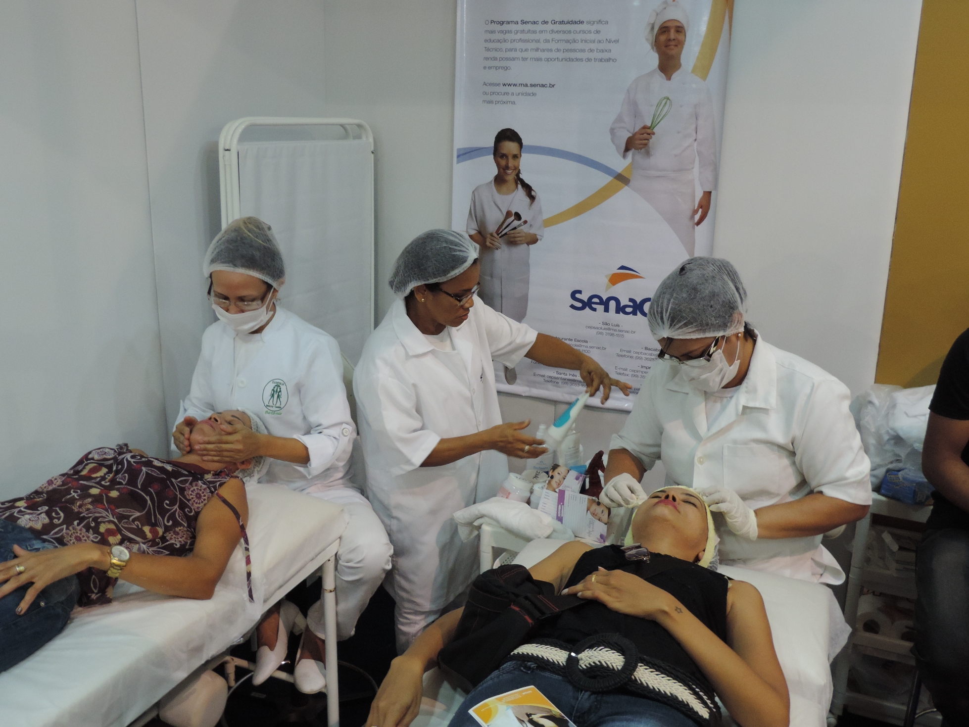 No momento, você está visualizando Sucesso no primeiro dia de ações do Senac/MA na Fecoimp 2014