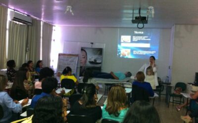 Turmas do curso de Técnico em Estética participam de workshop na Faculdade Laboro