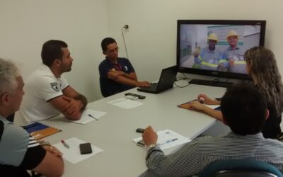 Visita técnica de alunos do Senac à CEMAR de Timon