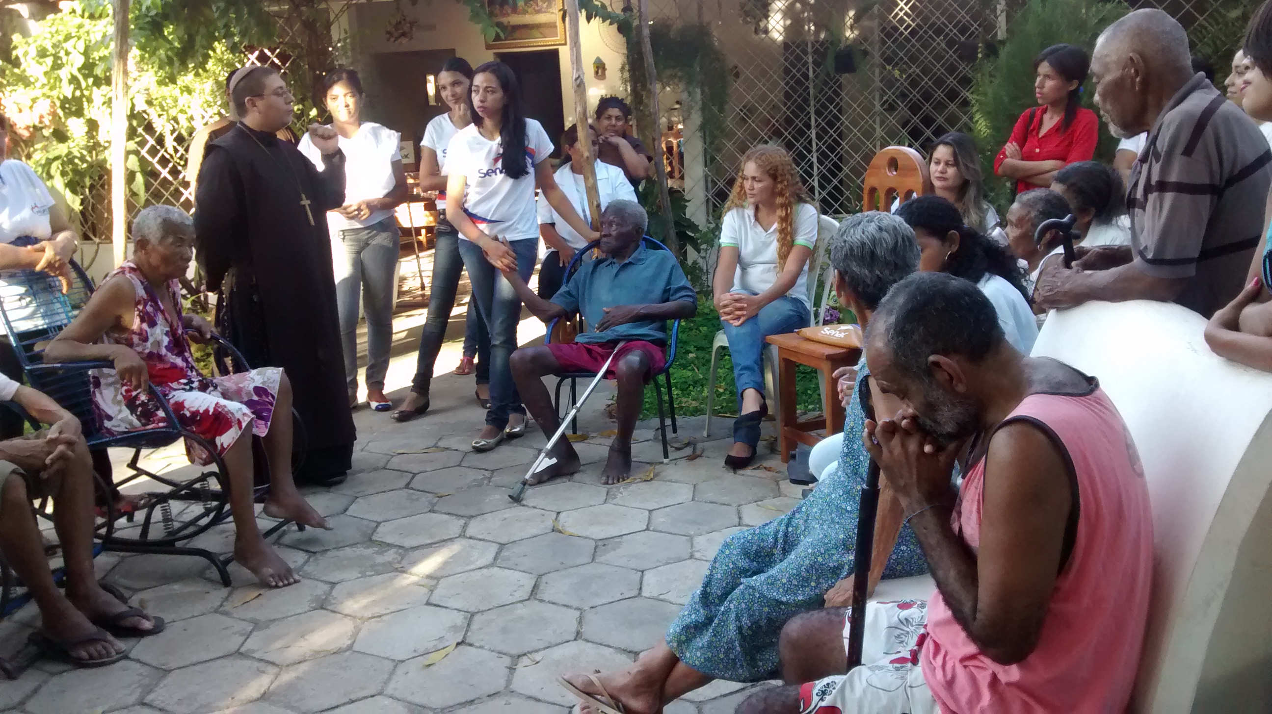 No momento, você está visualizando Posto Avançado de Codó comemora Dia do Idoso com visita à Casa São Pio