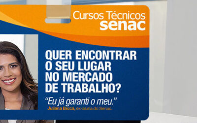 Inscrições para Cursos Técnicos à Distância do Senac no Maranhão