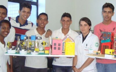 Maquetes simulam ambiente profissional do Técnico em Segurança do Trabalho