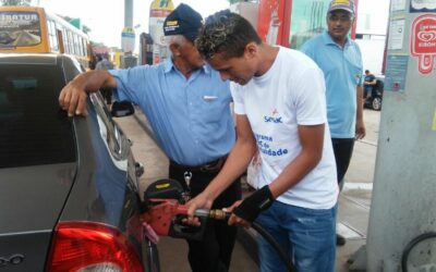 Visita técnica de alunos do curso de Frentista acontece através do Senac em Timon
