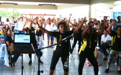 Idosos participam de ação no Senac em Bacabal