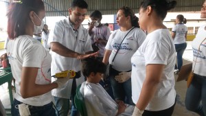 Leia mais sobre o artigo Comunidade do bairro Bequimão recebe ação social do Senac