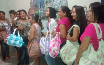 Exposição marca encerramento da primeira turma de Modelagem e Confecção de Bolsas em Codó