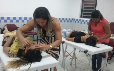 Evento “A Beleza está nos olhos de quem vê” marca encerramento de curso em Santa Inês