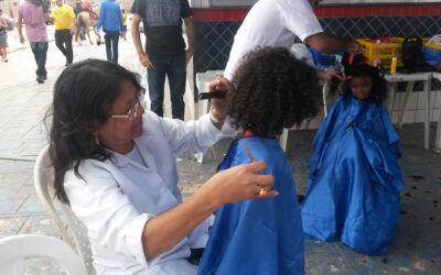 Senac marca presença em Ação Cívica Social de aniversário da Polícia Militar