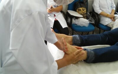 Alunas do curso de Massagista realizam ação social no Ministério Público de Santa Inês