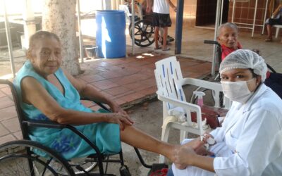 Lar de idosos recebe ação social do Senac em Imperatriz