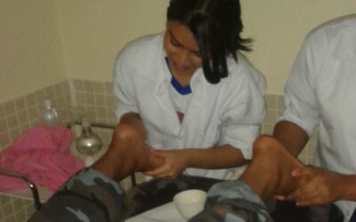 Curso de Massagista do Senac em Bacabal realiza Ação “Mão Amiga”