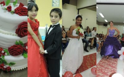 Cursos sobre noivas realizados no Senac em Caxias são encerrados com desfile e surpresa