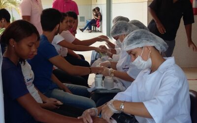 Spa das mãos e dos pés ocorre no Senac em Imperatriz