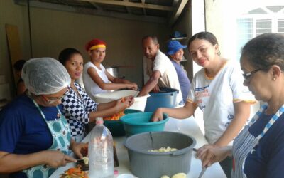 Alunos do curso de Copeiro contribuem com sopão beneficente