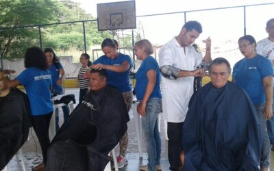 Comunidade recebe ação social do Senac