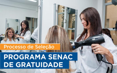 Programa Senac de Gratuidade abre vagas para cursos em Imperatriz