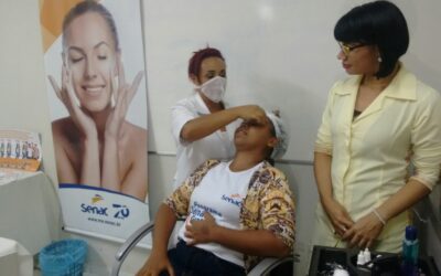 Oficina na área de beleza é destaque no Senac em Timon