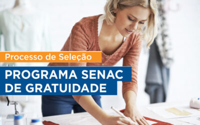 Programa Senac de Gratuidade abre 387 vagas para cursos gratuitos em Imperatriz