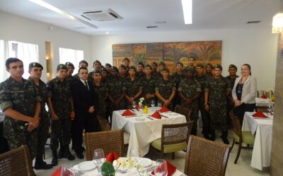 Soldados do 24º Batalhão de Infantaria Leve recebem certificação do Senac