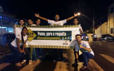 Turma de Técnico em Segurança do Trabalho promove ação no trânsito de São Luís