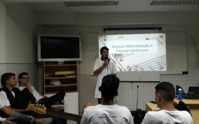 Música, Administração e Empreendedorismo são temas de palestra no Senac
