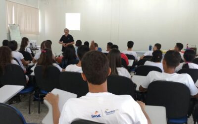 Alunos do Senac participam de palestra sobre Preservação das Espécies