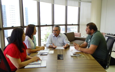 Reunião firma parceria para ofertar cursos gratuitos em Cantanhede