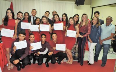 Solenidade marca o encerramento de curso do Programa de Aprendizagem