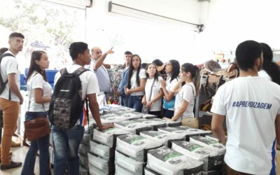 Aprendizes participam de visita técnica em Açailândia