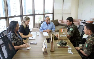 Reunião sinaliza parceria com o Senac para o Projeto Soldado Cidadão em 2019