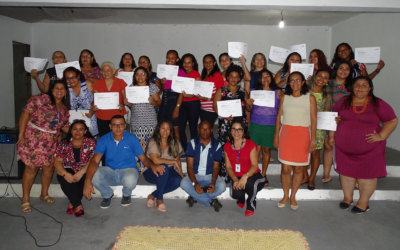 Reciclagem, geração de renda e sustentabilidade: turma de inclusão social encerra curso em São Luís