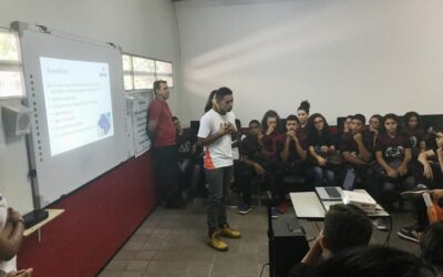 Escola municipal de Açailândia recebe palestra com aprendizes do Senac