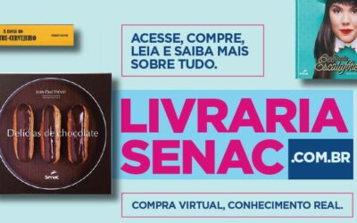 Alunos e ex-alunos têm direito a desconto de 50% nos livros da Editora Senac São Paulo