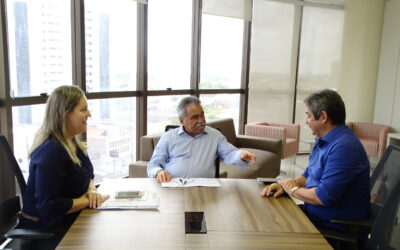 Direção Regional do Senac recebe prefeito municipal de Cajapió