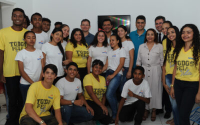 Alunos do Senac em Timon realizam confraternização na Casa do Idoso