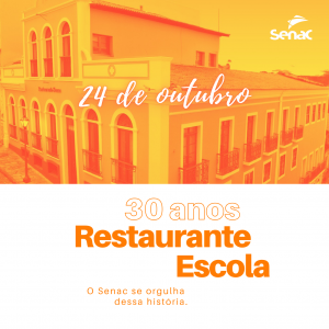 Leia mais sobre o artigo Restaurante Escola do Senac celebra 30 anos de história
