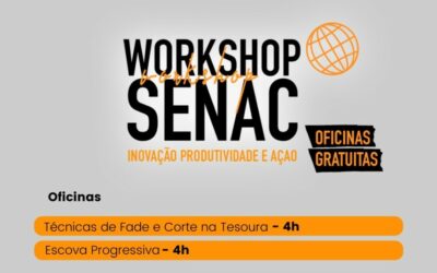 Workshop Senac: Últimas vagas para oficinas gratuitas de beleza