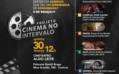 Projeto promove segunda sessão do projeto Cinema No Intervalo