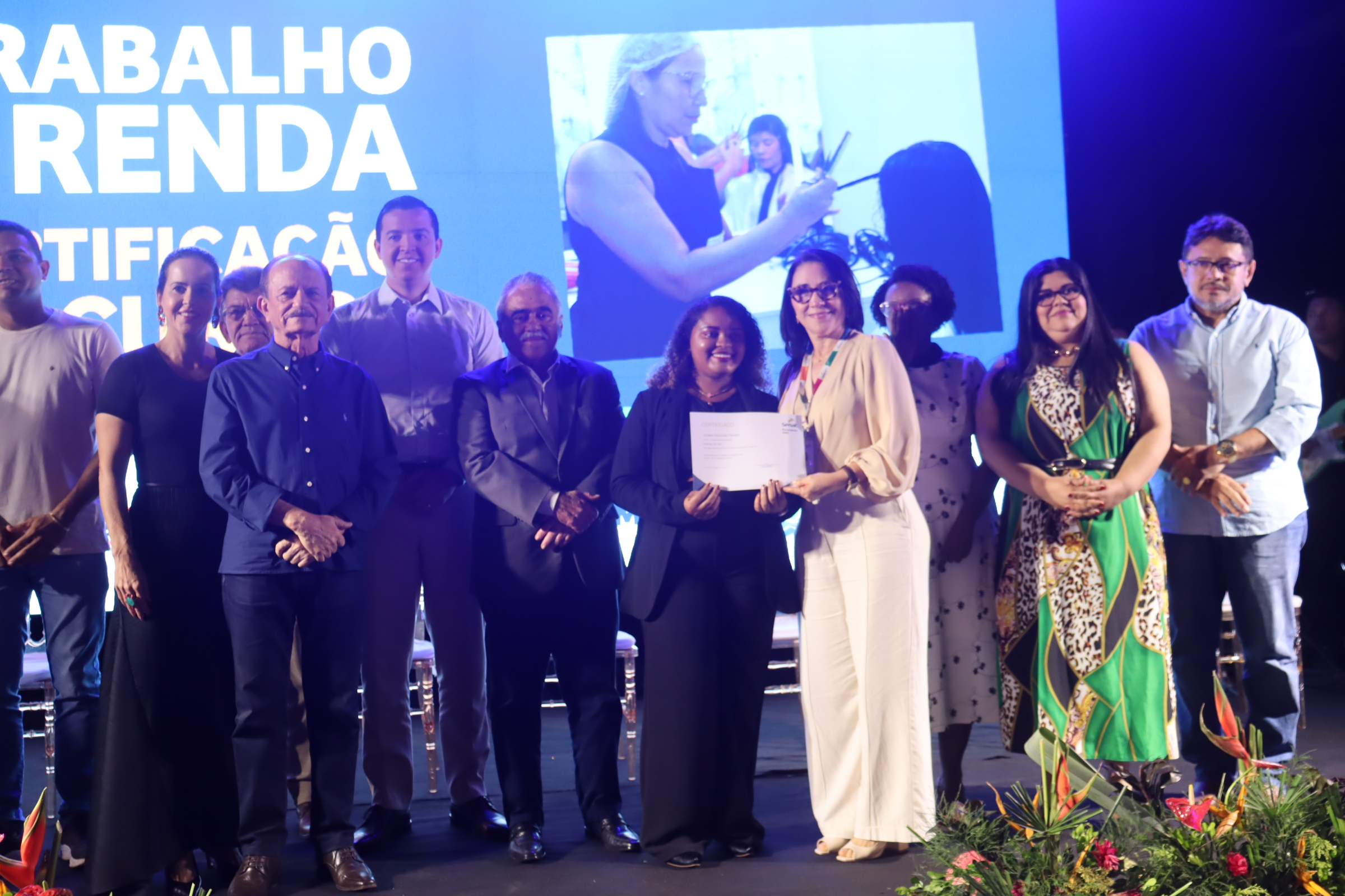 No momento, você está visualizando Entrega de certificados marca conclusão de cursos do Senac em São José de Ribamar