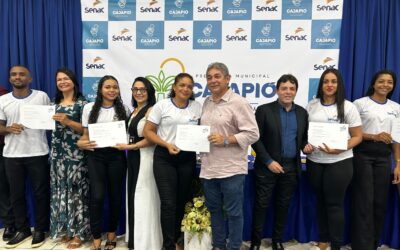 SENAC transforma realidades com a entrega de certificados em Santa Inês e Cajapió