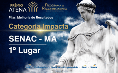 Senac Maranhão vence a categoria Impacta do Prêmio Atena 2025