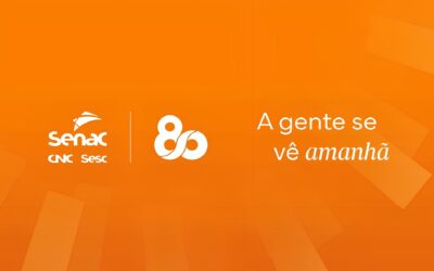 “A gente se vê amanhã”: Senac celebra 80 anos projetando o futuro