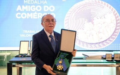 Presidente da Fecomércio-MA Maurício Feijó é agraciado com a Ordem do Mérito Comercial da Amazônia