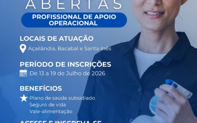 Seletivo do Senac Maranhão oferece vagas para Açailândia, Bacabal e Santa Inês
