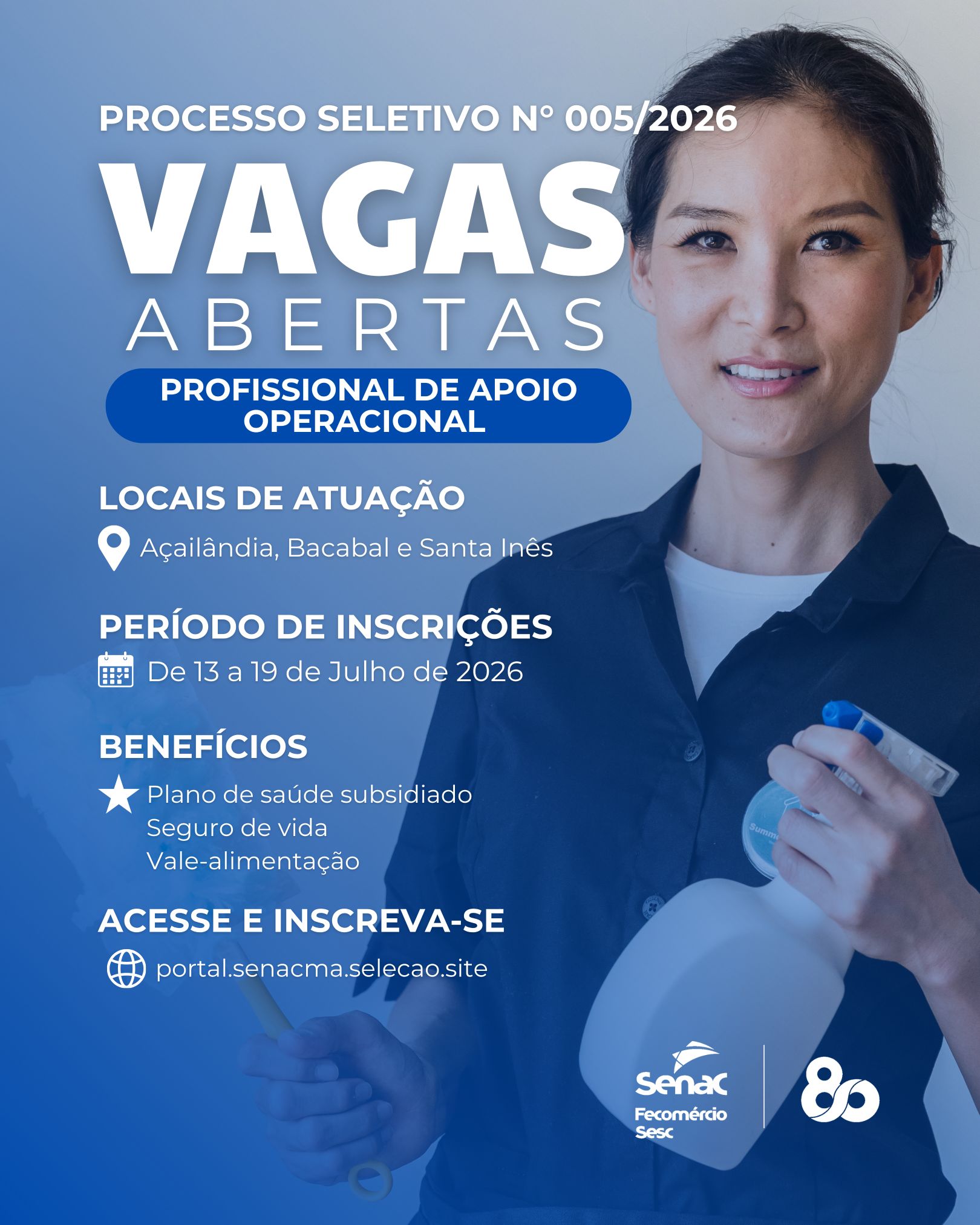 No momento, você está visualizando Seletivo do Senac Maranhão oferece vagas para Açailândia, Bacabal e Santa Inês